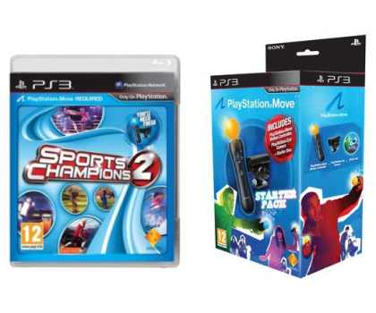 Akcesoria do konsol Sony Move Starter Pack + Sports Champions 2 PS3